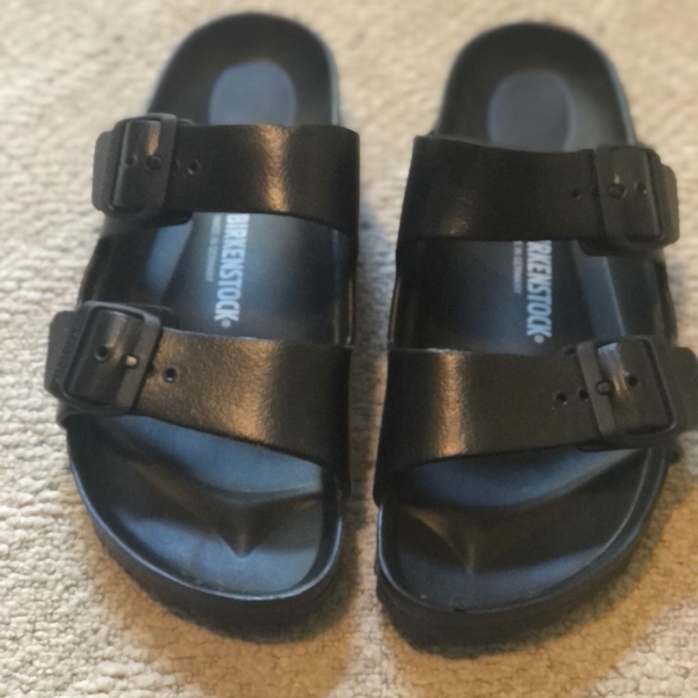 Black Arizona Birkenstock Sandals